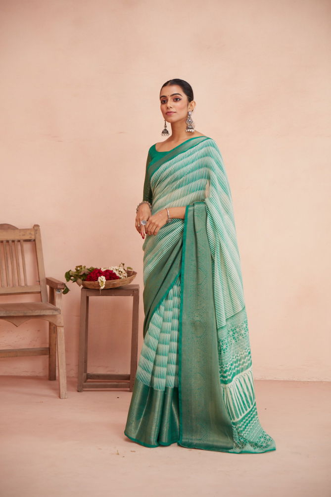 Sr Meera Queen Chanderi Saree Catalog